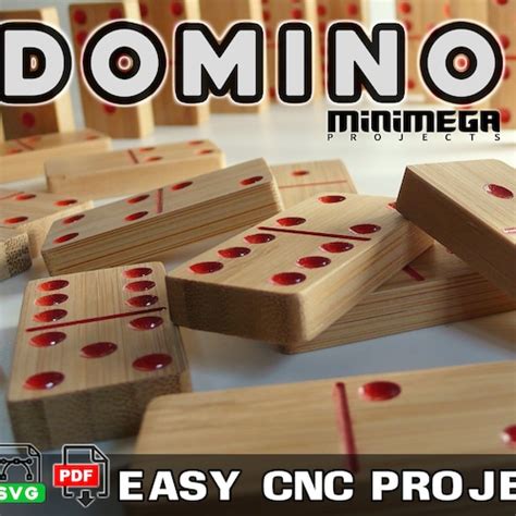 wooden dominoes cnc